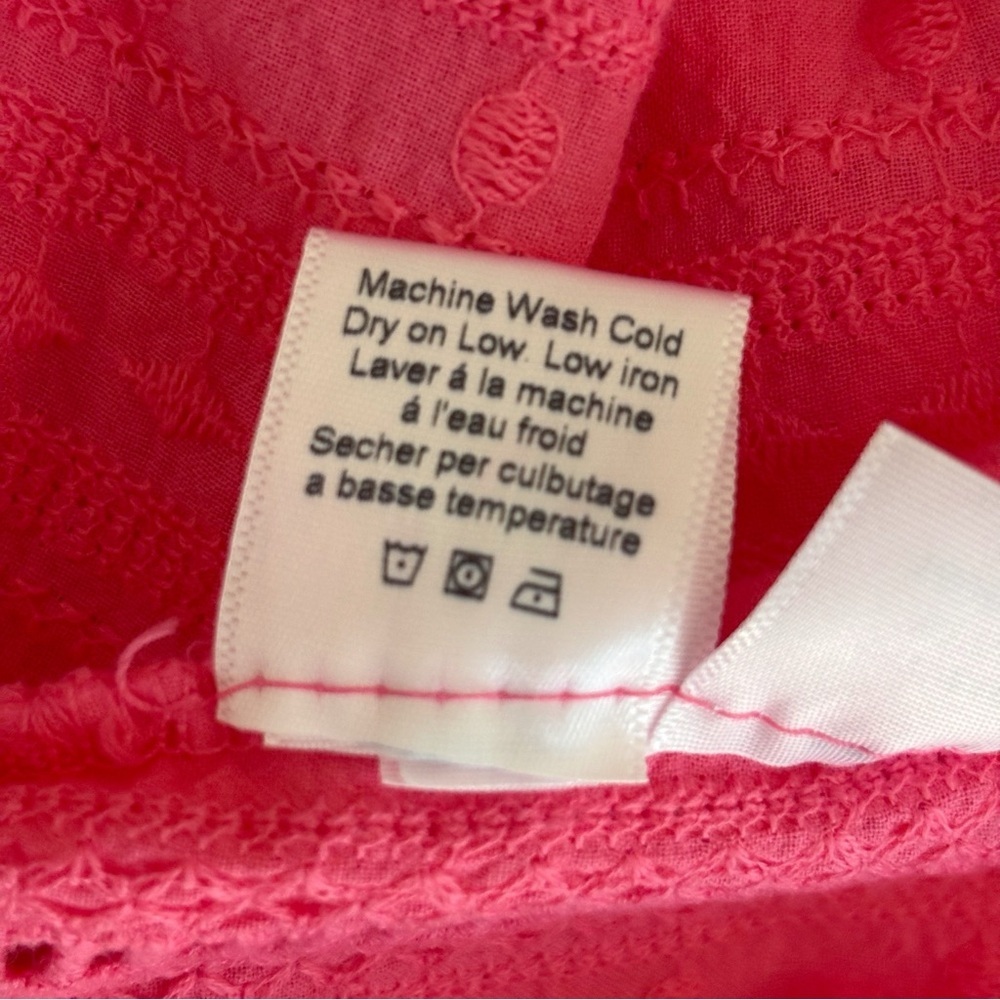 STARKX Monica Pink Short Sleeve Top Small Coastal Chic - Picture 10 of 10